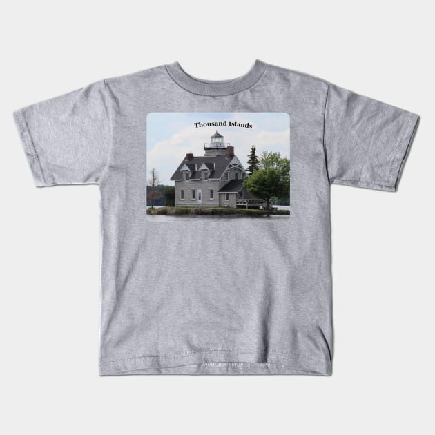 Thousand Islands Kids T-Shirt by Laybov